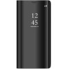 Husa Flip Cover Clear View Neagra pentru Samsung Galaxy S9, Plastic, Protectie Completa