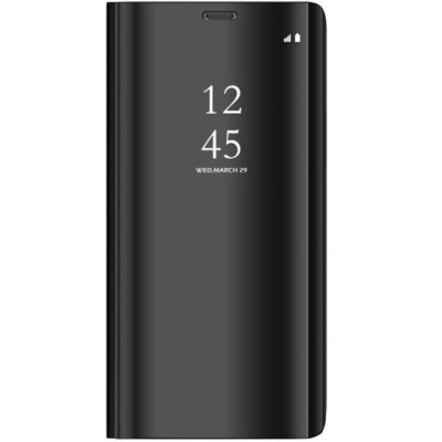 Husa pentru Samsung Galaxy S9 clear view negru foto