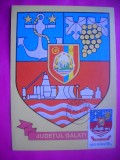 HOPCT MAXIMA 999 C - STEMA HERALDICA A JUDETULUI GALATI -IP- -ROMANIA