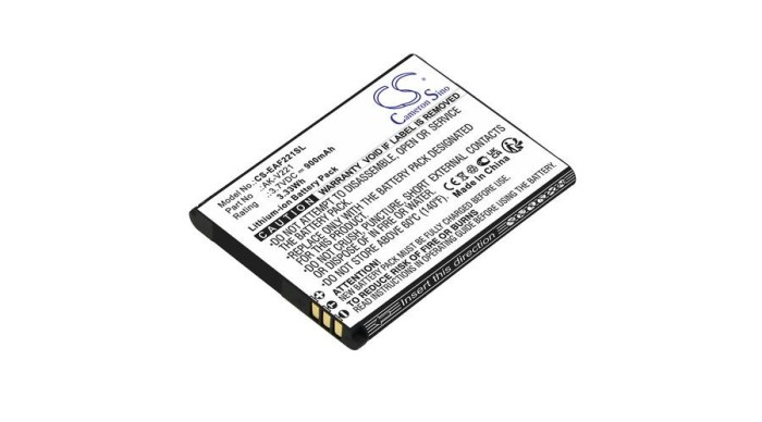 Cameron Sino 900mAh Emporia Flip V221,Active glam V221 4G,Active Glam,Active Glam 4G,ActiveEglam V221 (4G) Baterie