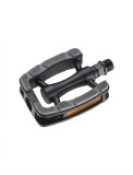 Cumpara ieftin Pedale bicicleta Marwi SP-823 din aluminiu, cu reflectorizante, negre