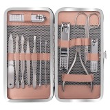 Cumpara ieftin Trusa Manichiura SensoPRO Milano 12 piese - Powder Pink