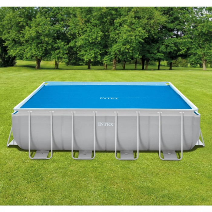 Intex Prelată solară de piscină, albastru, 476x234 cm, polietilenă