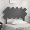 Gossi tablie de pat, gri, 104x3x80,5 cm, lemn masiv de pin