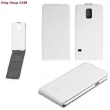 Husa Piele Flip Nevox Originala Samsung Galaxy S5 G900 Alb