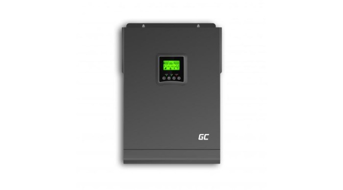 Green Cell Solar Panel Inverter Solar Powered MPPT Solar Panel Charger 48V DC 230V AC 3000W/3000VA Pure Tone Wave