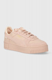 Cumpara ieftin Puma sneakers din piele Carina Street SD culoarea roz, 395093
