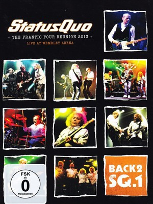 STATUS QUO Back2sq1 Live At Wembley (dvd)