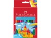 Carioci Faber-Castell, 24 culori, Superlavabile, Cerneala pe baza de apa, Multicolor