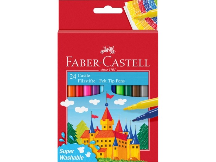 Carioca Faber-Castell 2021 24 culori/set