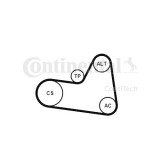 Set curea transmisie cu caneluri Contitech 6PK1710K1