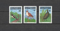 CAMERUN 1982 FAUNA PASARI foto
