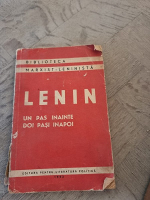 Lenin - Un pas inainte doi pasi inapoi foto