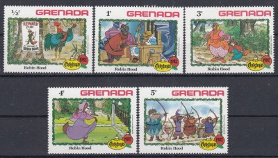 Grenada - Animatie - WALT DISNEY - Serie scurta - MNH foto