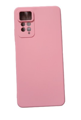 Husa silicon compatibila cu Xiaomi Redmi Note 11 Pro 5G Roz foto