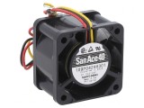 Ventilator axial 24V DC 40x40x28mm 19,2m3/h 37dBA cu bilă