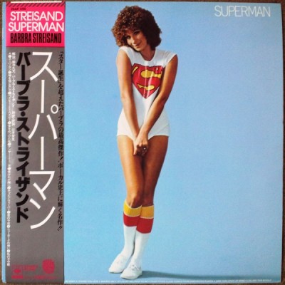Vinil LP # &amp;quot;Japan Press&amp;quot; Barbra Streisand &amp;ndash; Streisand Superman (EX) foto