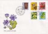 FILATELIE TEMATICA - PLIC ELVETIA TEMATICA FLORA FLORI, Stampilat