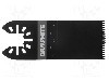 Panza de fierastrau, pentru laminat, lemn, multiunealta, placa de PAL, material HCS, GRAPHITE - 56H054