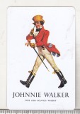 Bnk cld Calendar de buzunar 1981 - Italia - Johnnie Walker