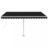 Cumpara ieftin Copertina autonoma retractabila automat, antracit, 450x350 cm