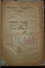 Principiile dreptului civil roman