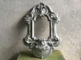 arta / design / vintage - Rama veche model deosebit realizata din ipsos pentru fotografii, acte, documente sau diverse !
