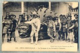 AD 451 C. P. VECHE -FETE PROVENCALE -LA TARASQUE ET SES SERVANTS A TARASCON, Circulata, Franta, Printata