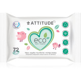 Attitude Eco Șervețele umede fără parfum 72 buc