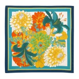 Cumpara ieftin Esarfa din satin Flowers