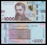 UCRAINA █ bancnota █ 1000 Hrivna █ 2024 █ P-143 █ Shevchenko █ UNC █ necirculata