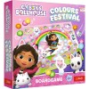 TREFL Gabby&#039;s Dollhouse Festivalul Culorilor - Joc de Societate Educativ, 3+ Ani, Multicolor, Pentru Copii