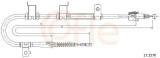 Cablu frana de parcare Hyundai Elantra IV, I30 Motor 1.4, 1.6, 1.6 CRDi, 2.0, 2.0 CRDi, 2.0 Cvvt, parte montare spate, dreapta, lungime 1705/1505