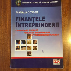 Marian Covlea - FINANTELE INTREPRINDERII (2009)