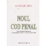 Noul cod penal - actualizat iulie 2011