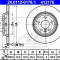 Disc frana AUDI Q5 (8R) (2008 - 2016) ATE 24.0112-0178.1