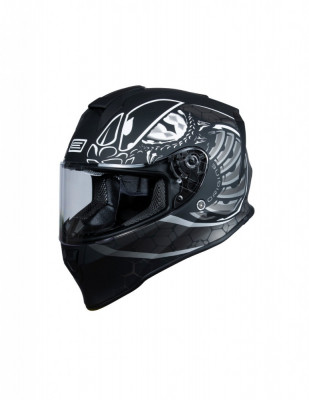 Casca moto Origine Dinamo Fighter, culoare fluo titaniu/negru mat, marime M Cod Produs: MX_NEW 2030150233005M foto