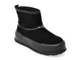 Ghete GRYXX negre, 8335, din piele intoarsa
