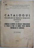 Catalogul preturilor cu ridicata reasezate (provizorii) pentru aparataje si elemente de instalatii tehnico-sanitare si utilaje si piese de schimb pent