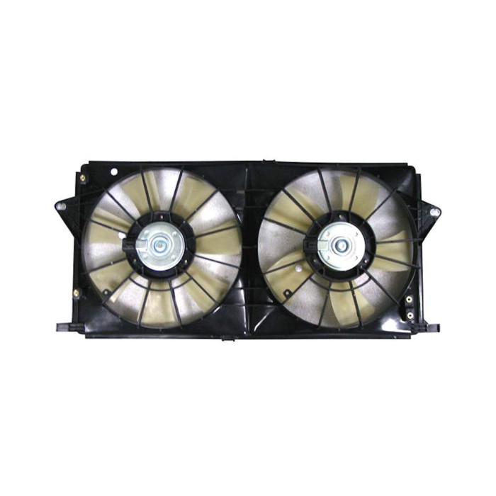 GMV radiator electroventilator Chevrolet Camaro, 2009-2016 , tip climatizare , dimensiune 340/340mm , 2+2 pini, fara pre-rrezistor , plasticmm, After
