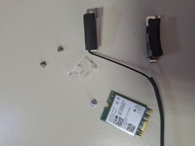 Modul card Wi-Fi Dell Intel AX200NGW WLAN Wi-FI 6 + antene 6PP9J foto