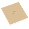 Intrerupator inteligent fara fir cu touch, Wifi, 1 canal, Auriu