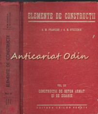 Elemente De Constructii III - A.M. Ivianschi, A.M. Ovecichin foto