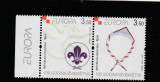 Croatia 2007-Europa CEPT,,MNH,serie 2 valori,pereche,Mi.805-806