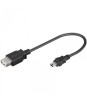 Cablu adaptor USB A mama la mini USB tata 20cm Goobay