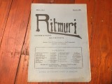 Revista Ritmuri anul 1 nr 7 / Martie 1930 !