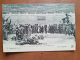 Carte postala, reproducere Pantheon de la Guerre 1918