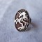 argint INEL SIGILIU unic BLAZON NOBILIAR UNICORN de colectie OPULENT superb RAR