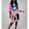 ROCHIE MIDI OVERSIZE CU MANECA SCURTA BLUE DIPTIQUE TALIE UNICA Multicolora