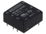 Convertor DC/DC RECOM 30W 9-36V Intrare, Ieșire 15V și -15V REC30K-2415DZ
